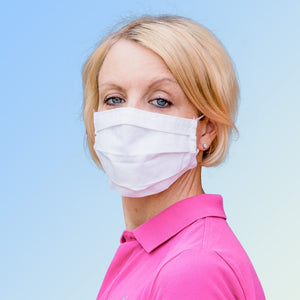  Mund-Nasen-Maske basic (weiß) PROTECTALL.US