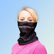 Laden Sie das Bild in den Galerie-Viewer,  Schlauchschal Erwachsene (schwarz) PROTECTALL.US
