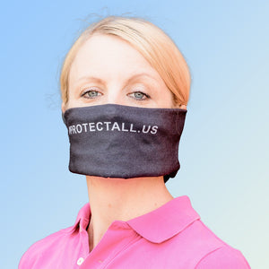  Schlauchschal Erwachsene (schwarz) PROTECTALL.US